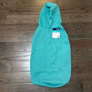 Frisco Dog Basic Hoodie in Teal, Size XL